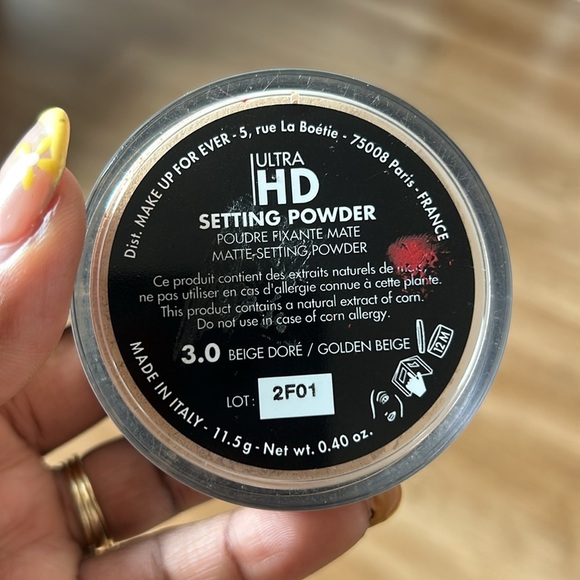 Make Up For Ever HD setting powder 3.0 Beige doré - Picture 3 of 4